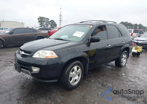 2003 Acura Mdx from USA, damaged, VIN 2HNYD18293H508366